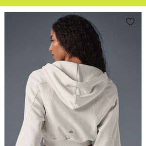 Alo sweet escape cropped hoodie